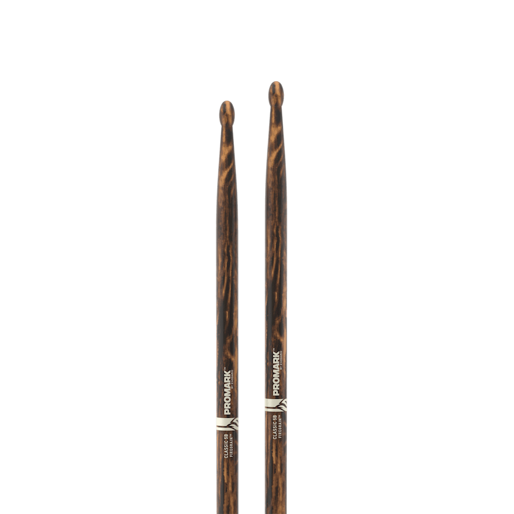 Promark Classic 5B FireGrain Drumsticks - Pair - Image 2