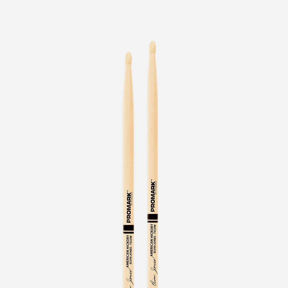Promark Hickory JZ "Jazz" Elvin Jones Wood Tip drumstick - Image 2