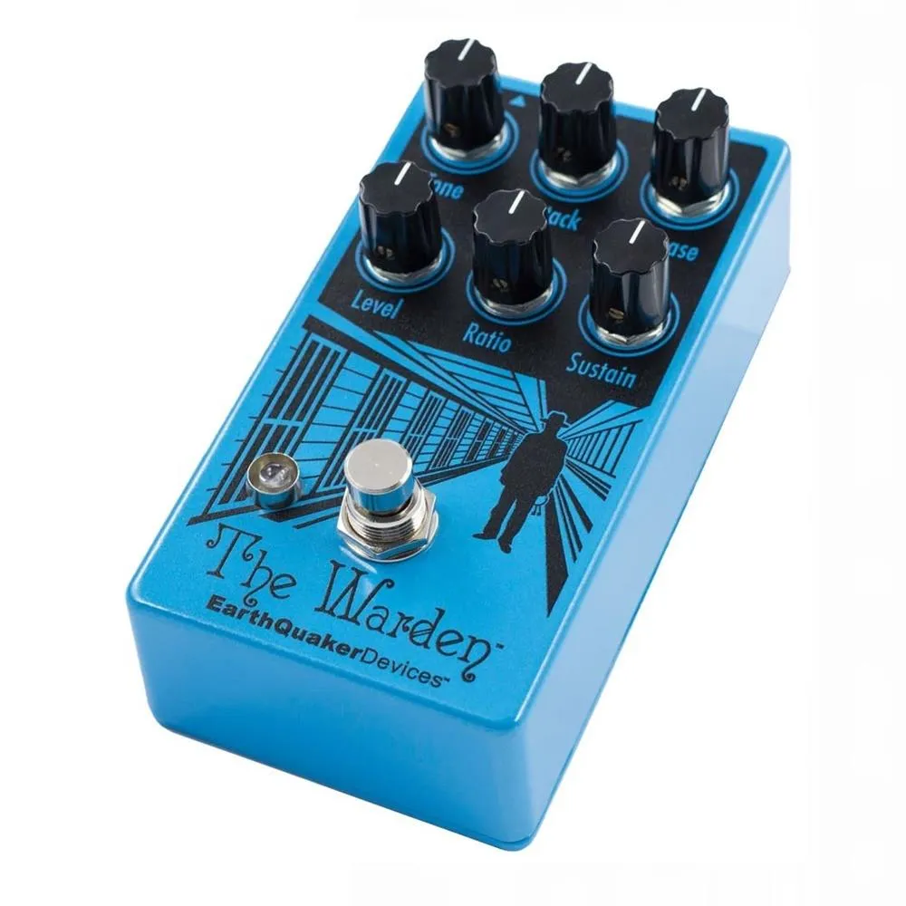 EarthQuaker Devices The Warden V2 Optical Compressor Effects Pedal - Image 2
