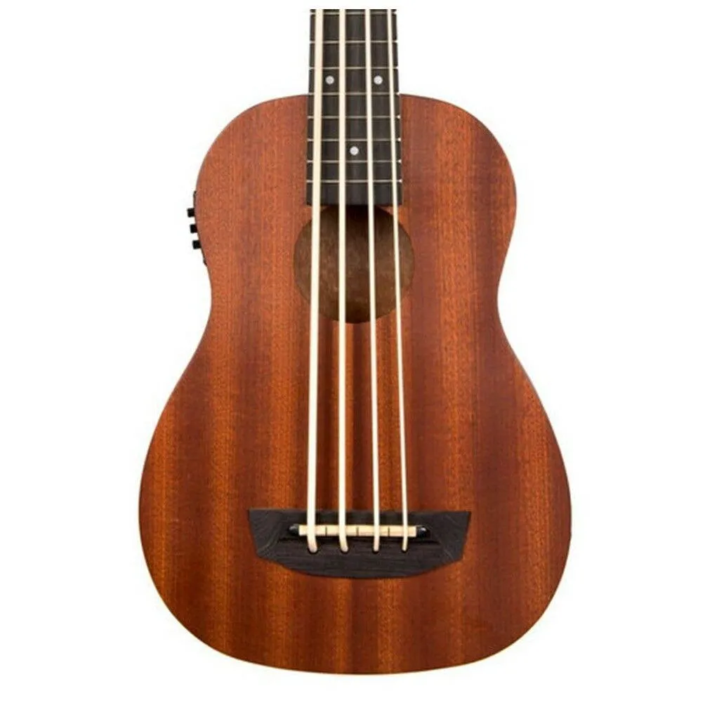 Kala UBASS Wanderer Acoustic / Electric U-Bass Mahogany top back and sides - Image 2