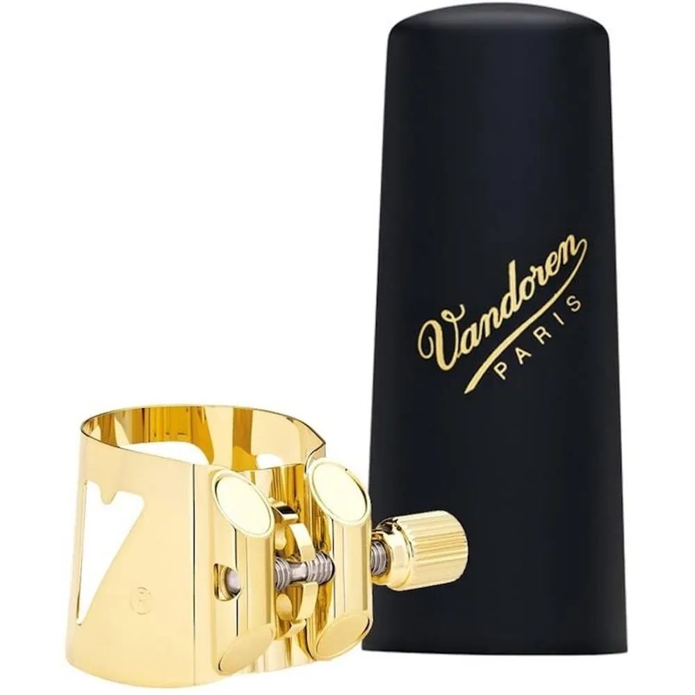 Vandoren Optimum Ligature & Plastic Cap for Tenor Saxophone - Image 2