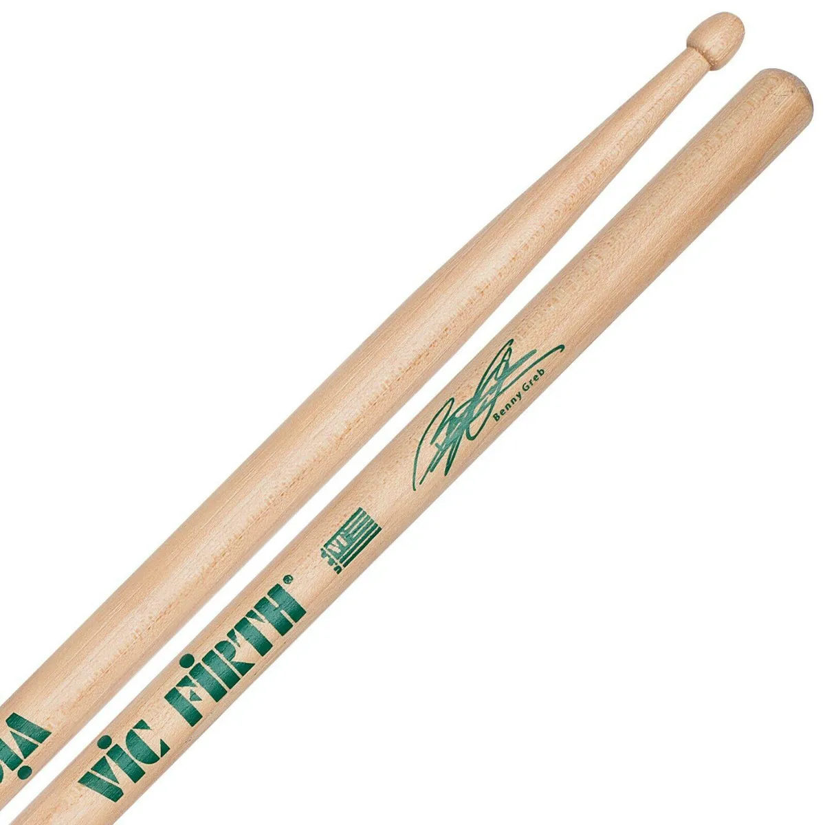 Vic Firth Signature Series Drumsticks - Benny Greb - Wood Tip - 3 Pairs - Image 2