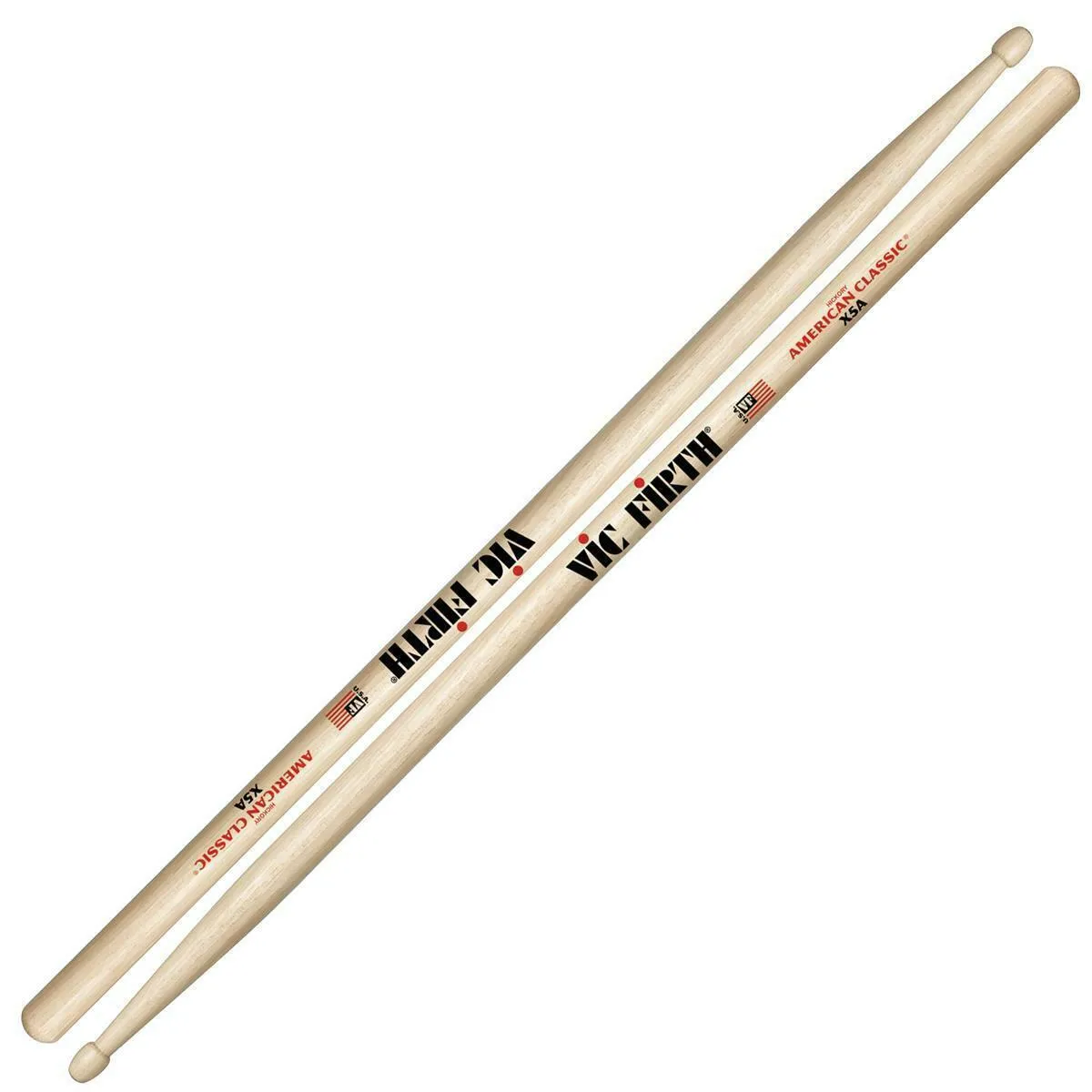 Vic Firth American Classic Extreme 5A (X5A) Drumsticks Wood Tip 3 Pairs - Image 2