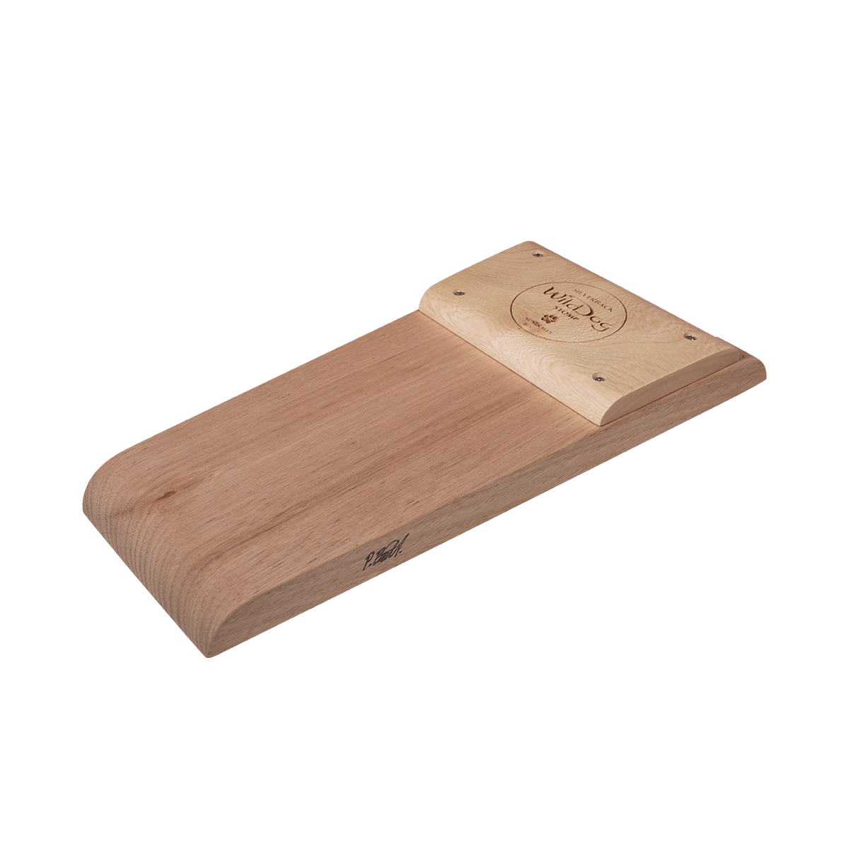 Wild Dog Silverback Stomp Box - Tassie Oak Artist Series w/Jingles - Image 2