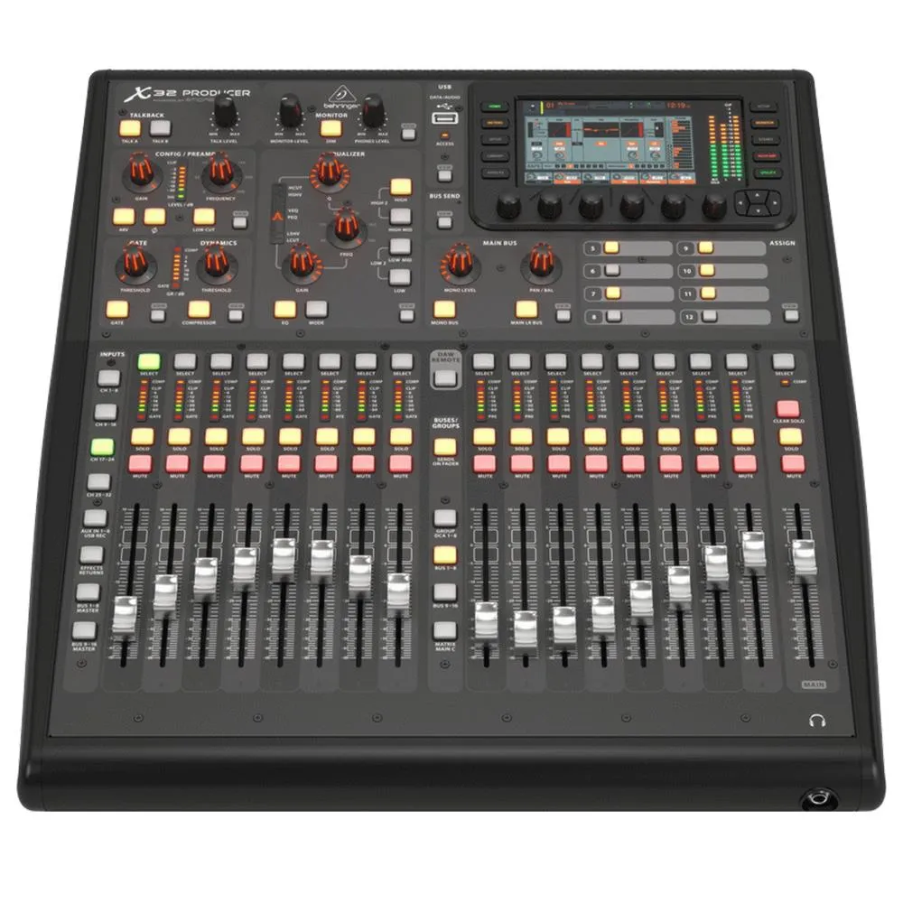 The Behringer 40-Input 25-Bus X32 Producer Digital Mixer Mixing Console - Image 2