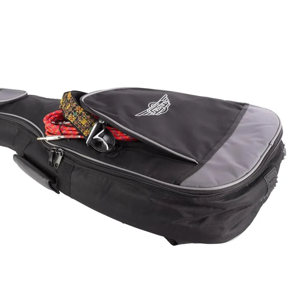 Crossfire Standard Padded Acoustic Guitar Gig Bag (Black) - Image 2