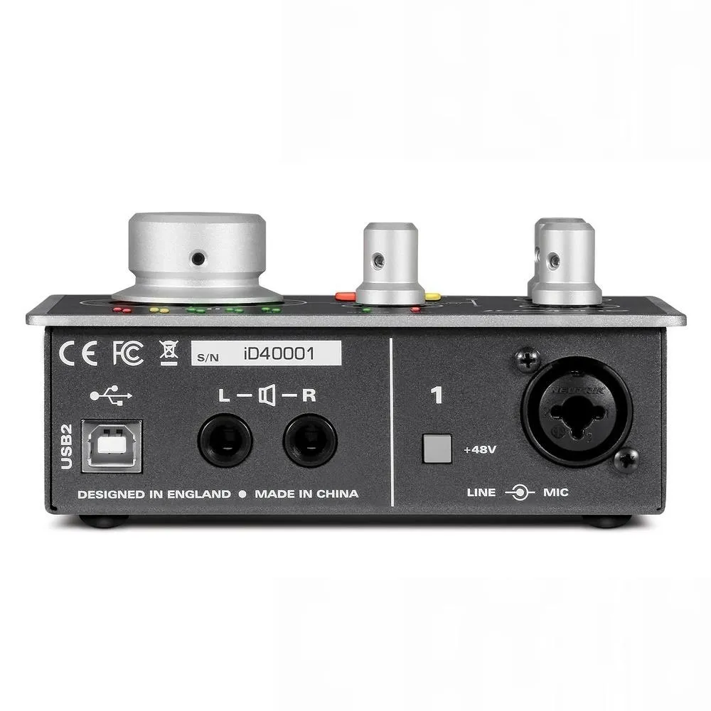 Audient ID4 High Performance USB Audio Interface with 1 Class A Mic Preamp - Image 2
