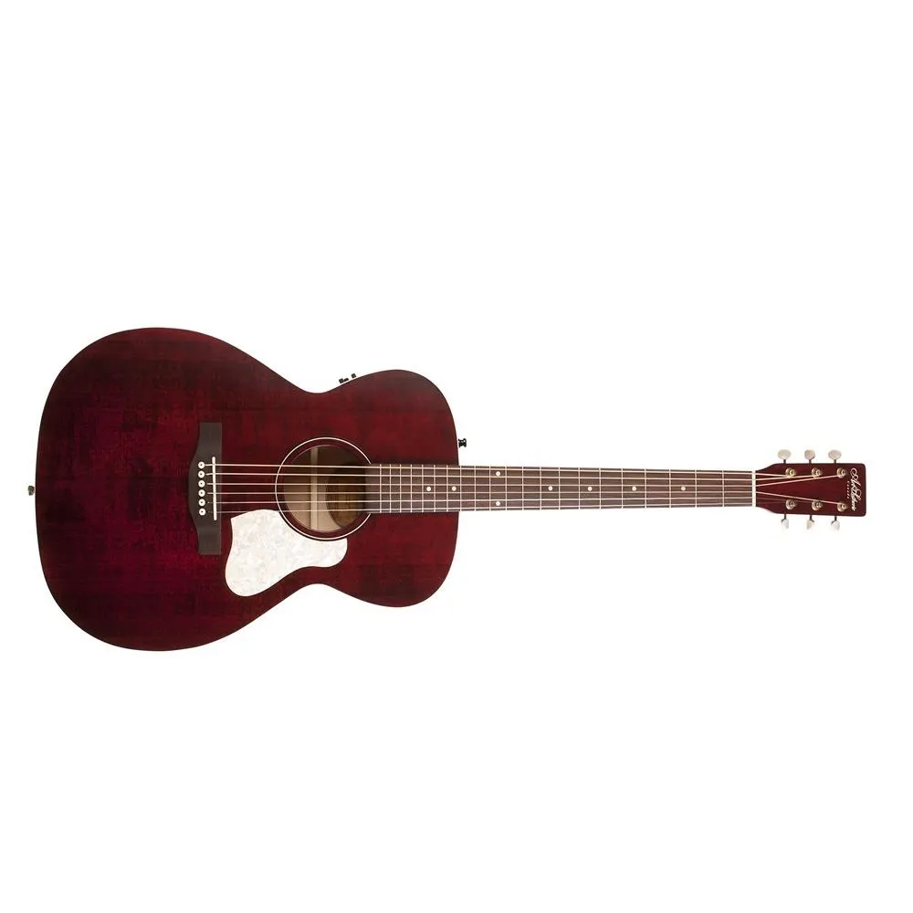 Art & Lutherie Legacy Acoustic Electric Guitar Tennessee Red - Image 3
