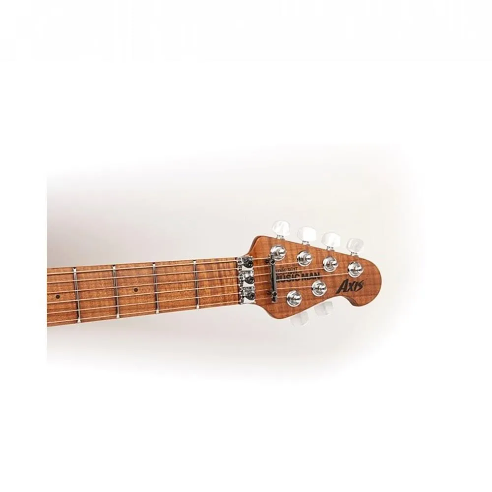 Ernie Ball Music Man Axis Electric Guitar - Roasted Amber Flame - Image 3