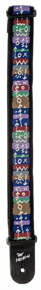 D'Addario Pat Metheny Guitar Strap, Watercolors - Image 3