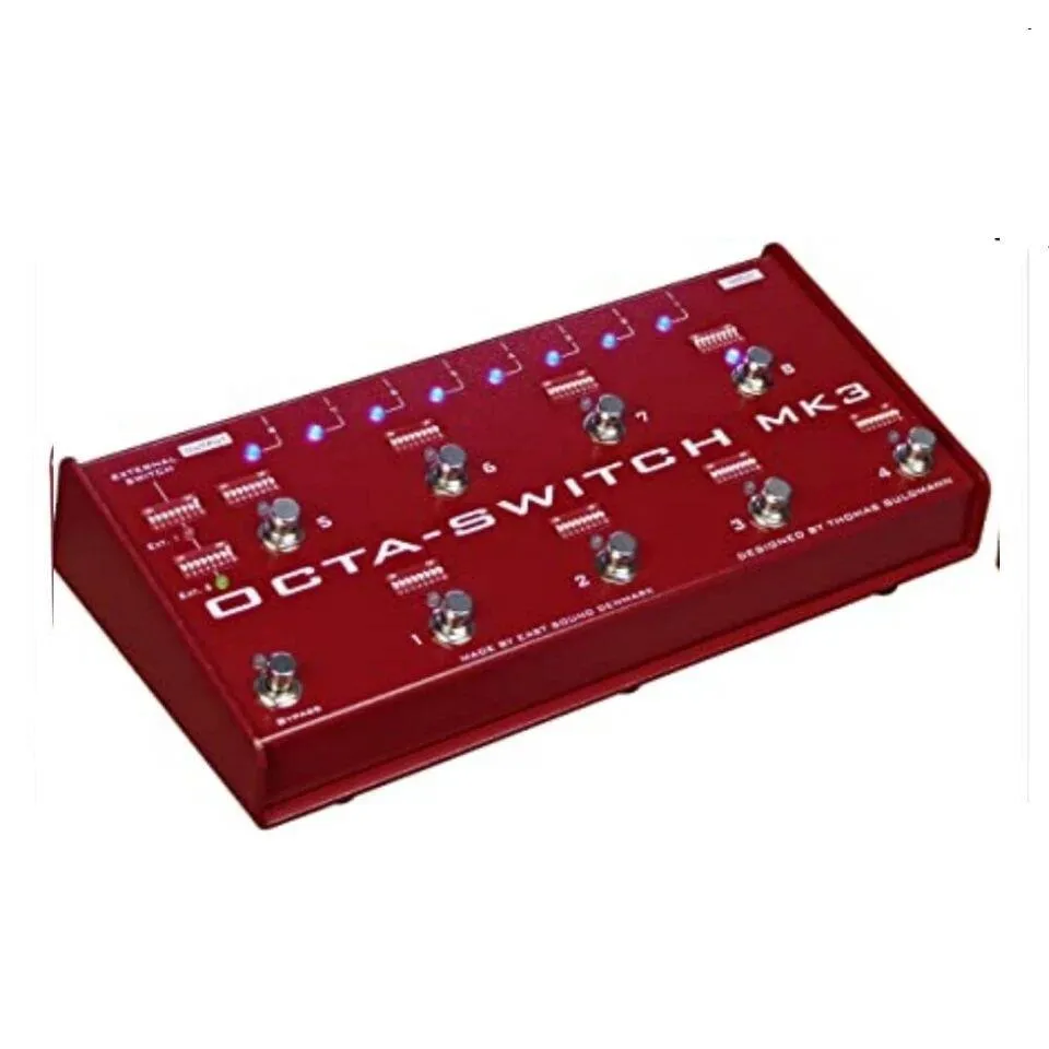 CARL MARTIN OCTASWITCH MK3 East Sound Research 8 Pedal Stompbox FX Switcher - Image 3