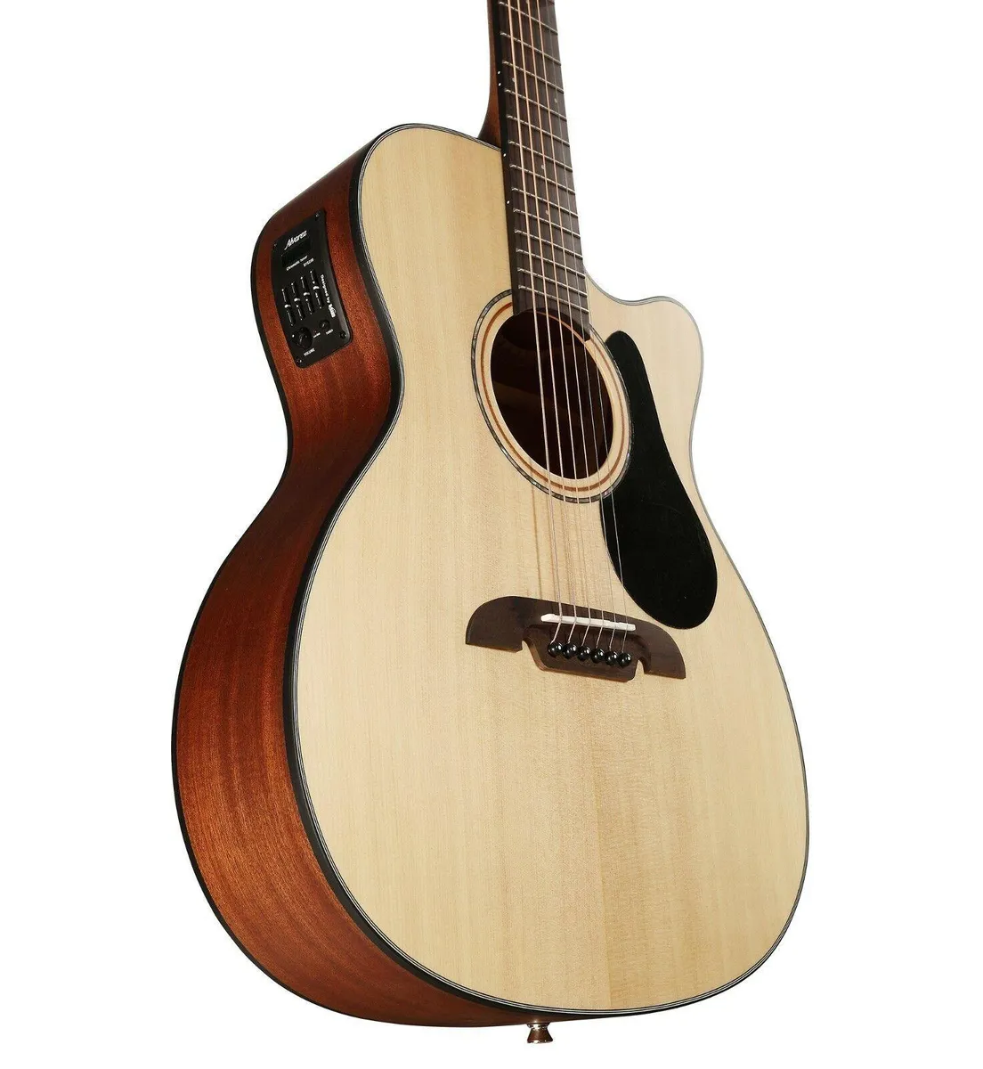 Alvarez AF30CE Artist 30 Series Folk Acoustic-Electric Guitar Solid Spruce top - Image 3