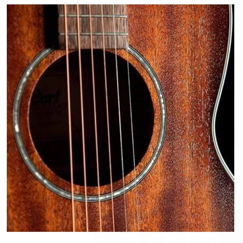 Cort AP550M Parlour Acoustic Guitar All Mahogany Open Pore - Image 3