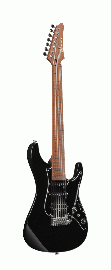 Ibanez Prestige AZ24047 7-String Electric Guitar - Black w/ Case - Image 3