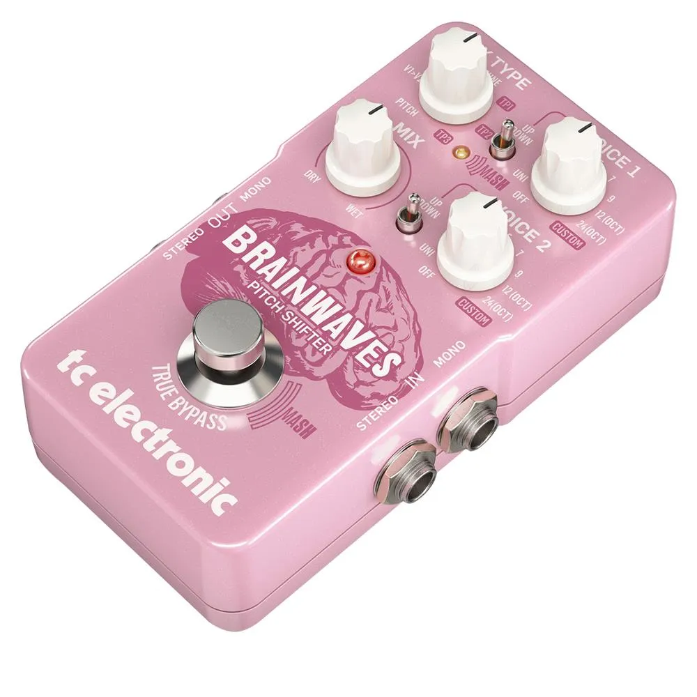 TC Electronic Exceptional Studio-Grade Brainwaves Pitch Shifter Pedal - Image 3