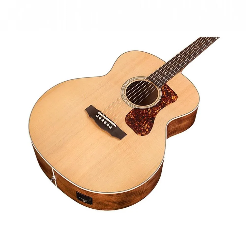 Guild BT-240E Baritone Acoustic / electric Guitar - Natural - Image 3