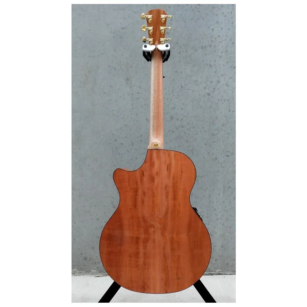 Cole Clark Angel 2 Acoustic / Electric Guitar Redwood / Myrtle - Image 3