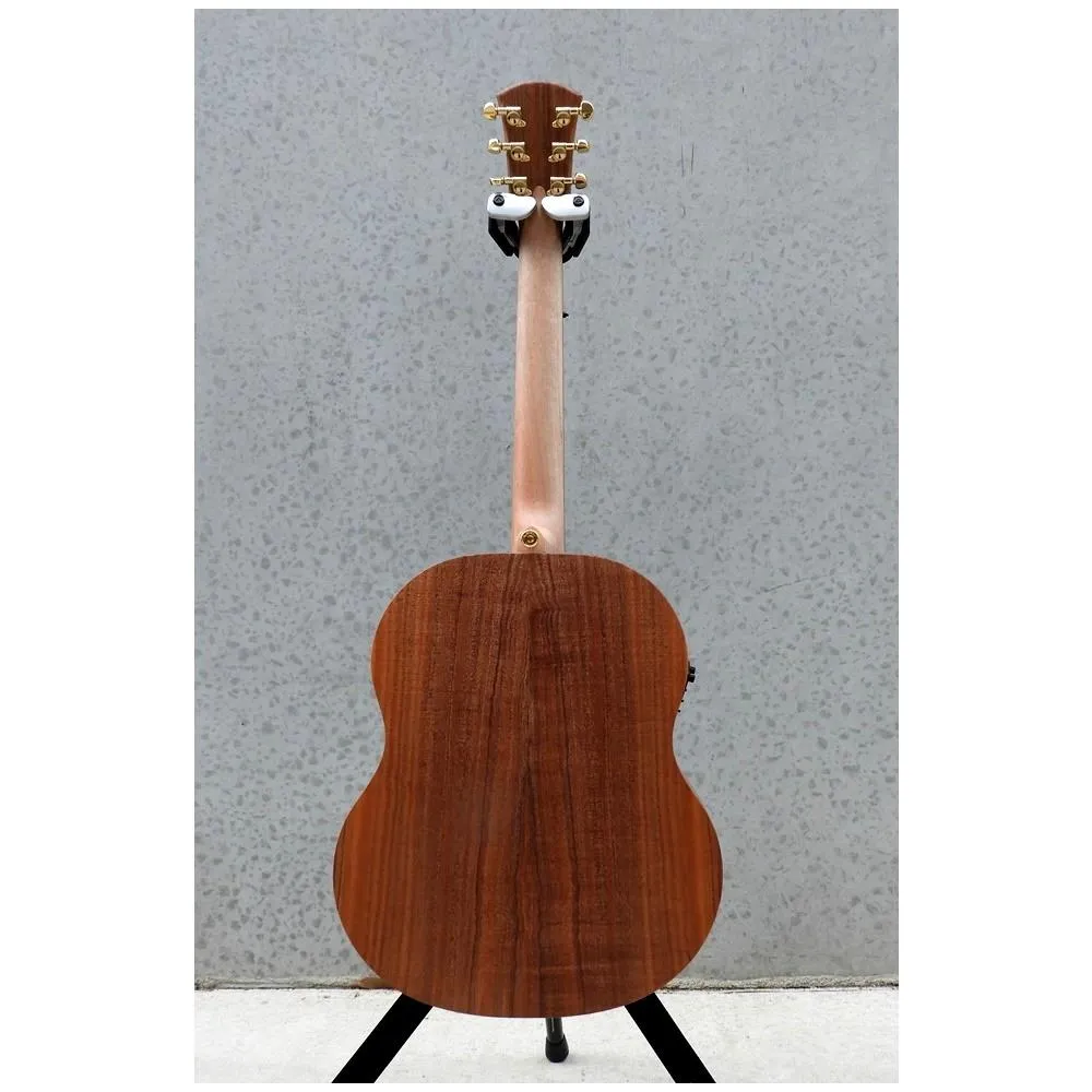 Cole Clark Mini LL2E-RDBL Redwood / Blackwood Acoustic Electric Guitar - Image 3