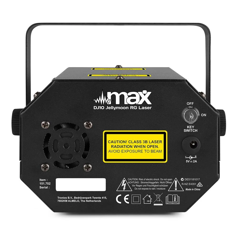 MAX DJ10 LED / Laser Effect Light - Image 3