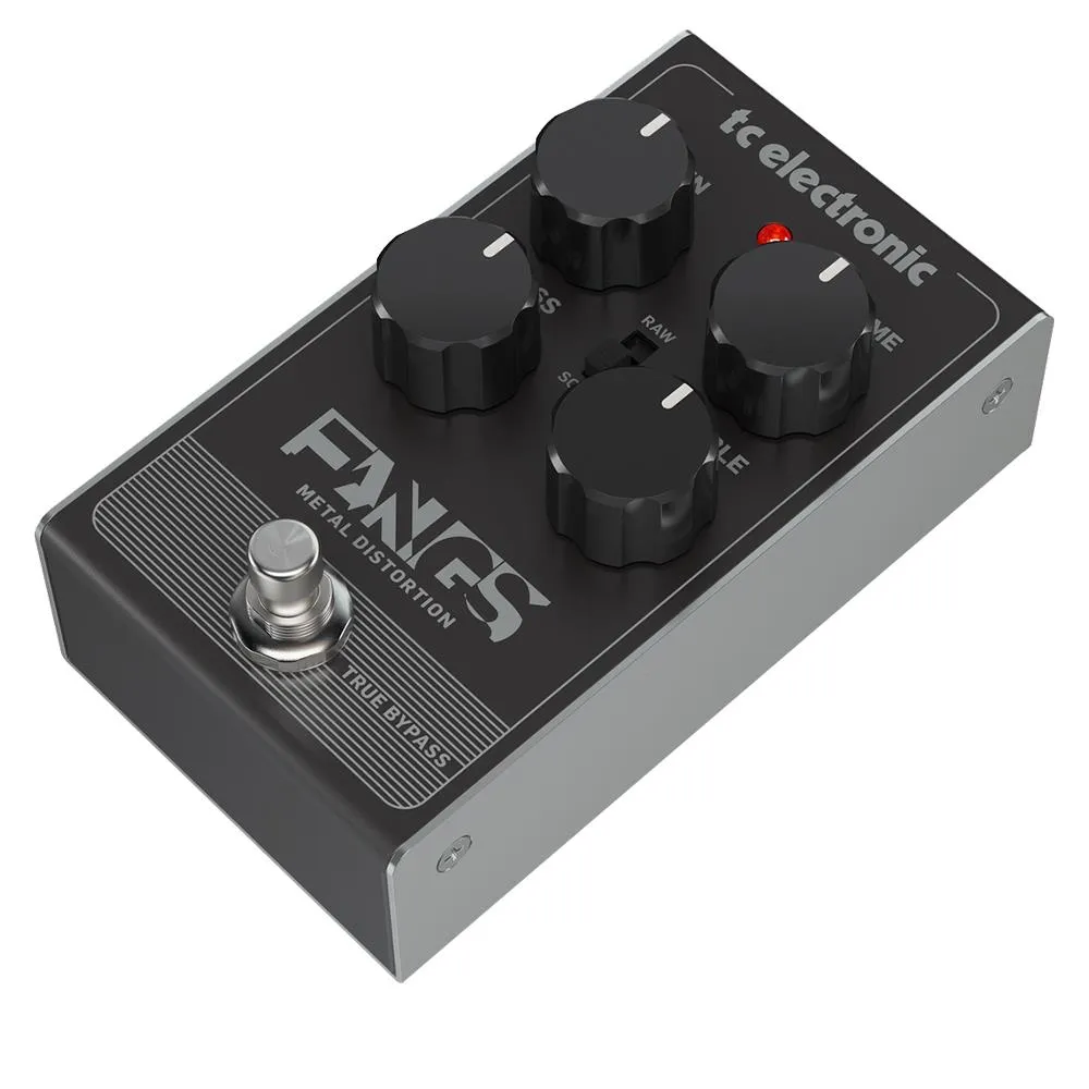 TC Electronic Ultra-Thick, High Gain Fangs Metal Distortion Effects Pedal - Image 3
