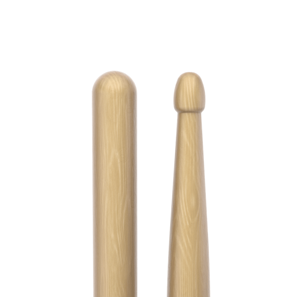 Promark Forward 5B .595" Hickory Acorn Wood Tip - Image 3