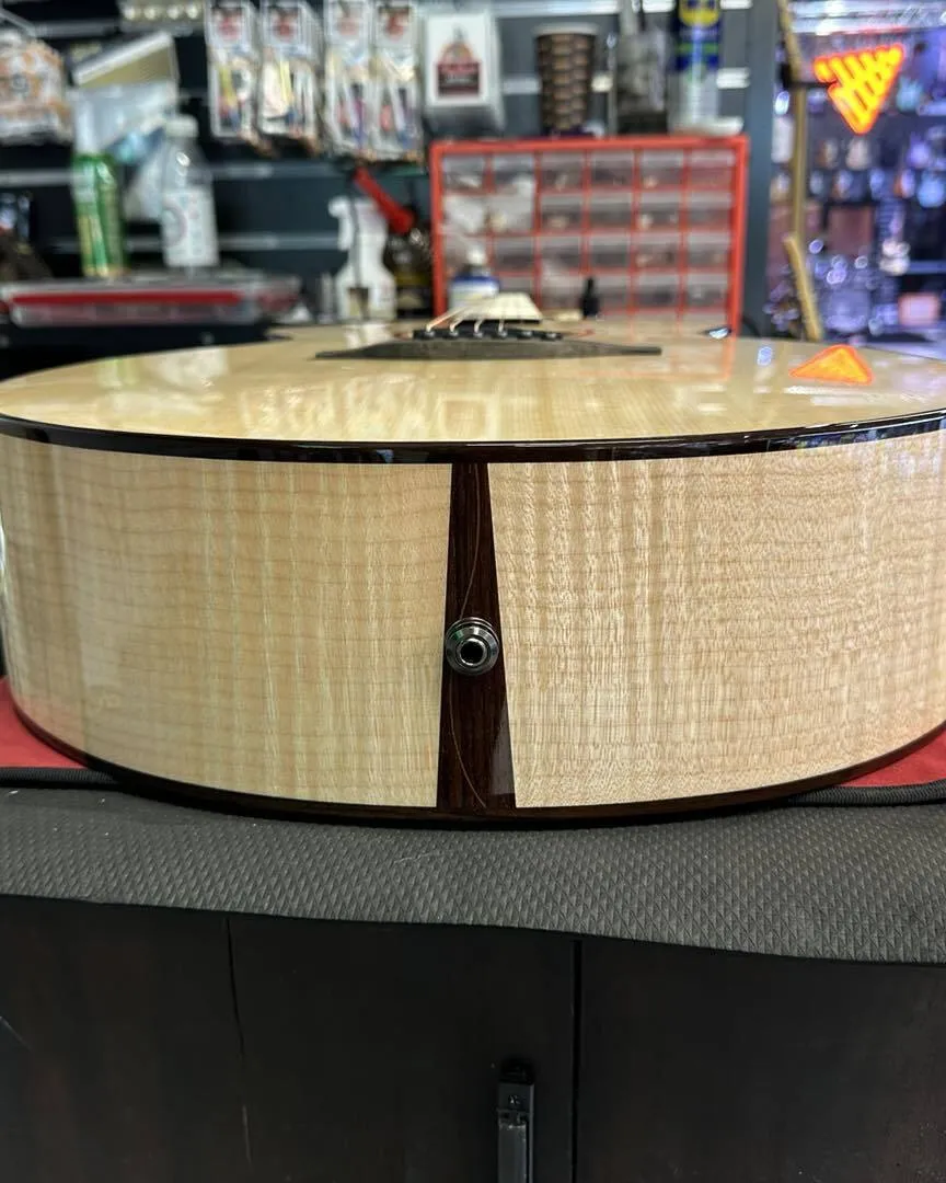 Fenech Master Built Grand Auditorium Acoustic Guitar - Big leaf Maple - Image 3