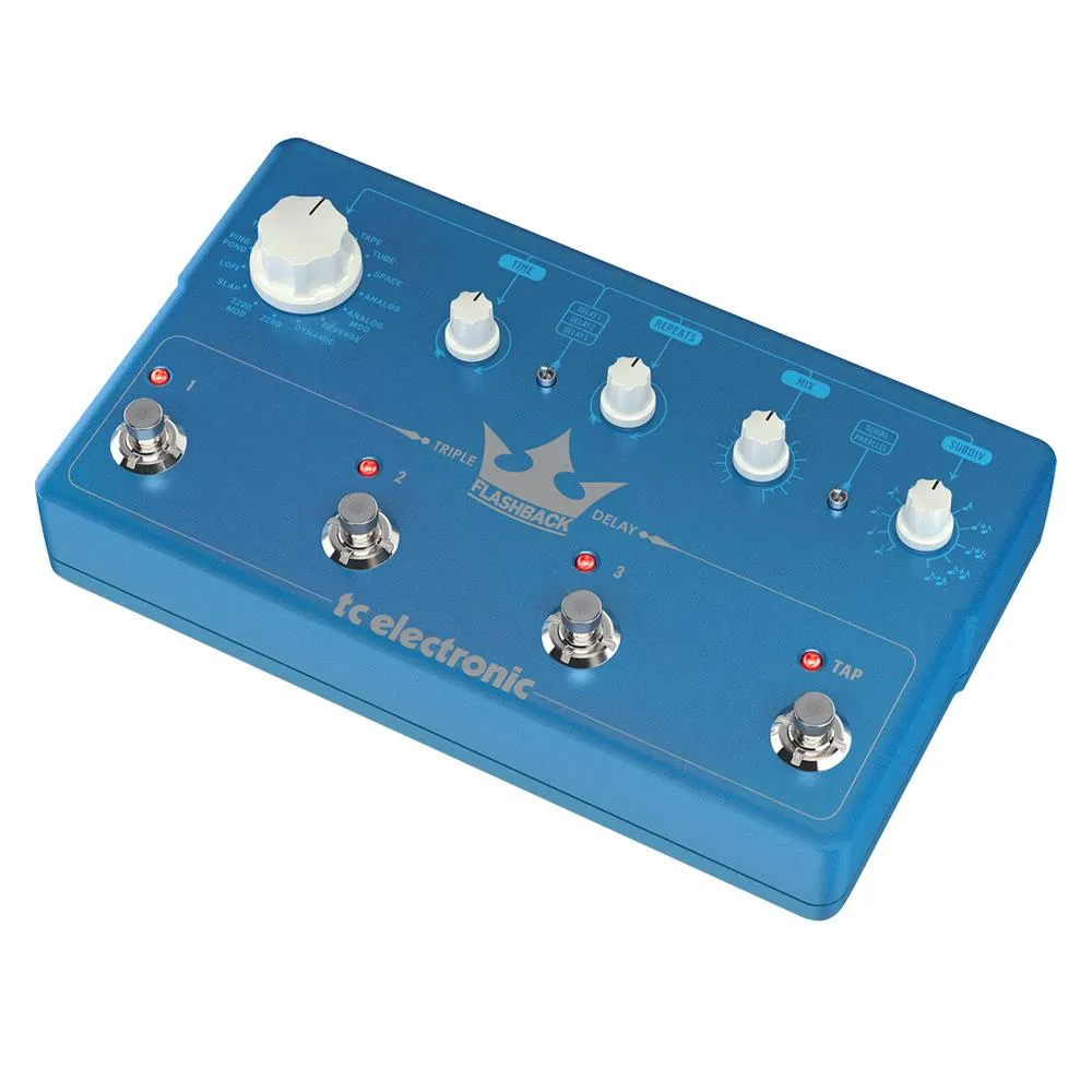 TC Electronic Intuitive Three-Engine Flashback Triple Delay Effects Pedal - Image 3