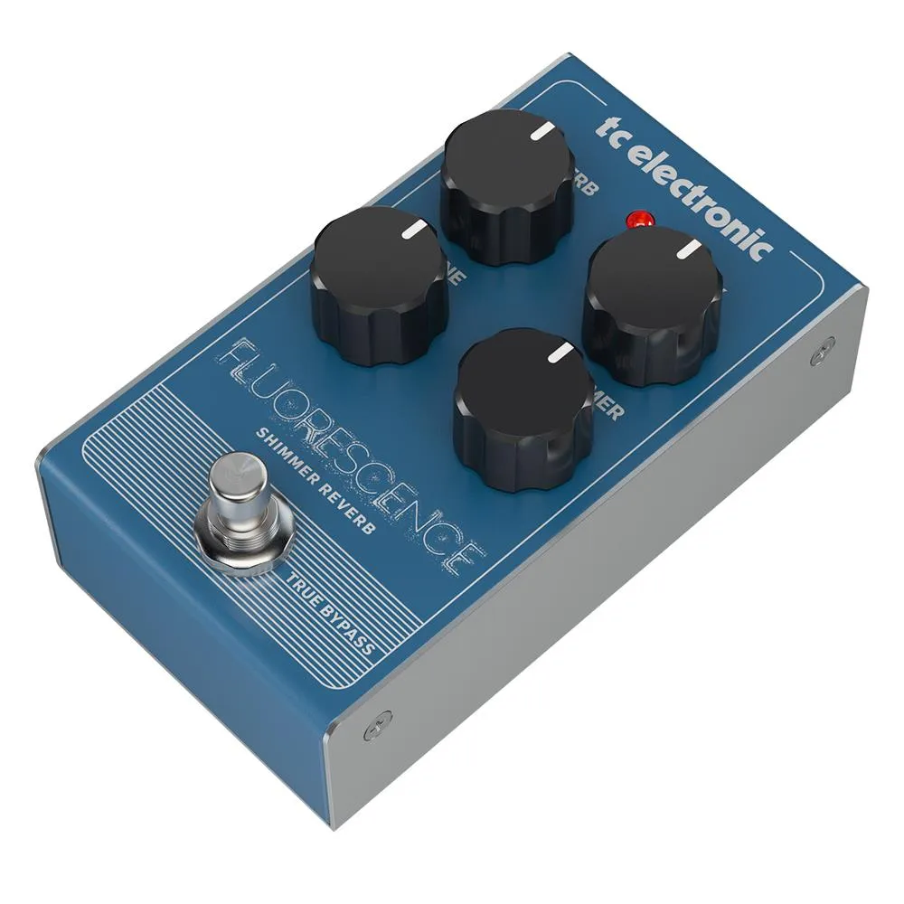 TC Electronic Shimmering Flourescence Shimmer Reverb Guitar Effects Pedal - Image 3