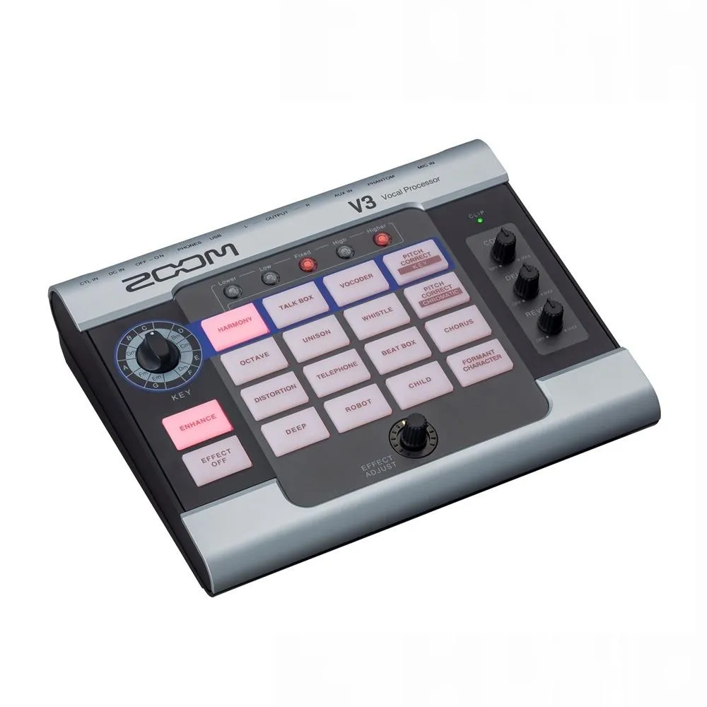 Zoom V3 Multi-effects Vocal Processor and USB Audio Interface - Image 3