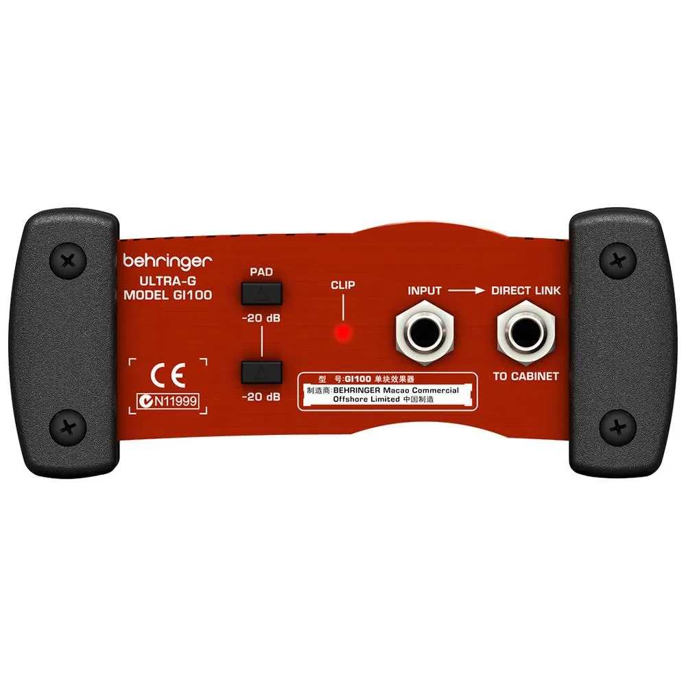 Behringer Professional Ultra-G GI100 Battery/Phantom Powered DI-Box - Image 3