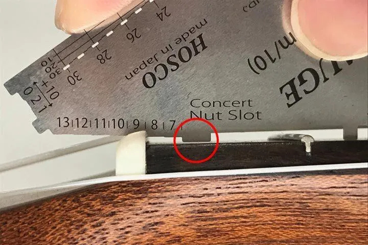 Hosco Step Gauge for UKULELE - Image 3