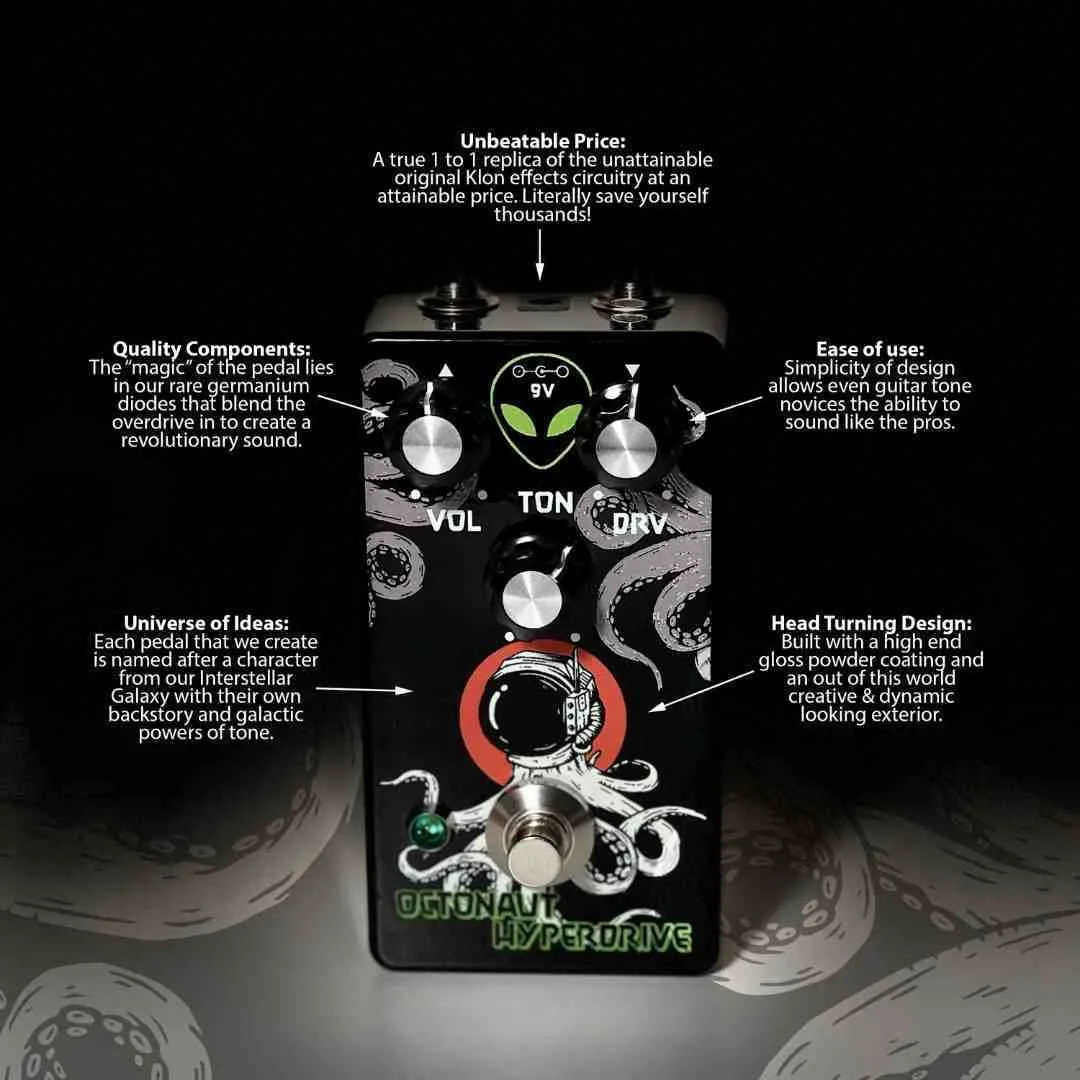 Interstellar Audio Machines Octonaut Hyperdrive Guitar Effects pedal - Image 3