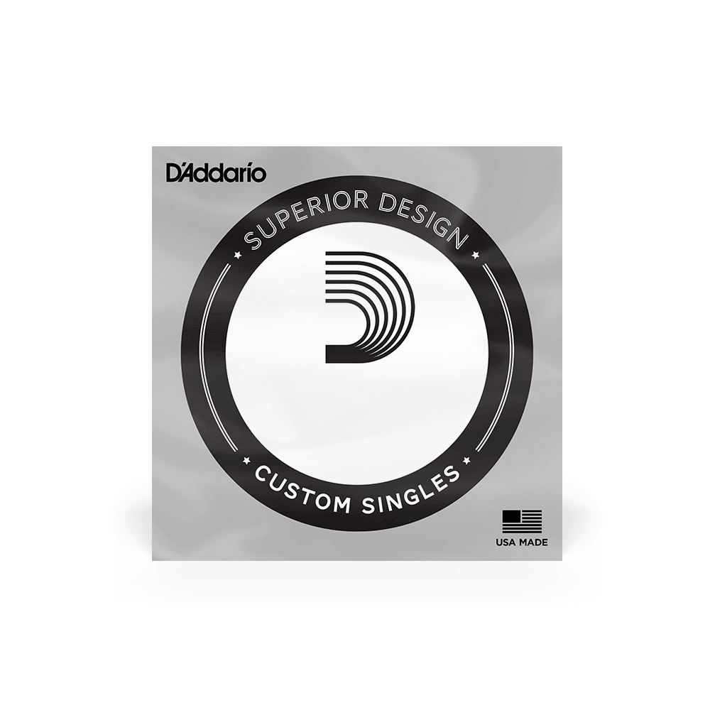 D'Addario J7502 Plain Steel Mandolin Single String, Second String, .016 - Image 3