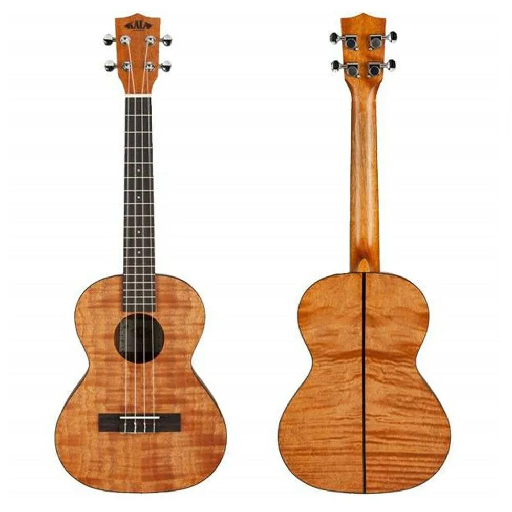 Kala Exotic Mahogany KA-TEM Tenor Uke - Acoustic Ukulele Aquila Strings - Image 3