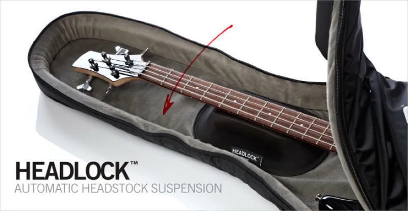 MONO Cases M80 Vertigo Electric Bass Guitar Case Steel Grey - Image 3