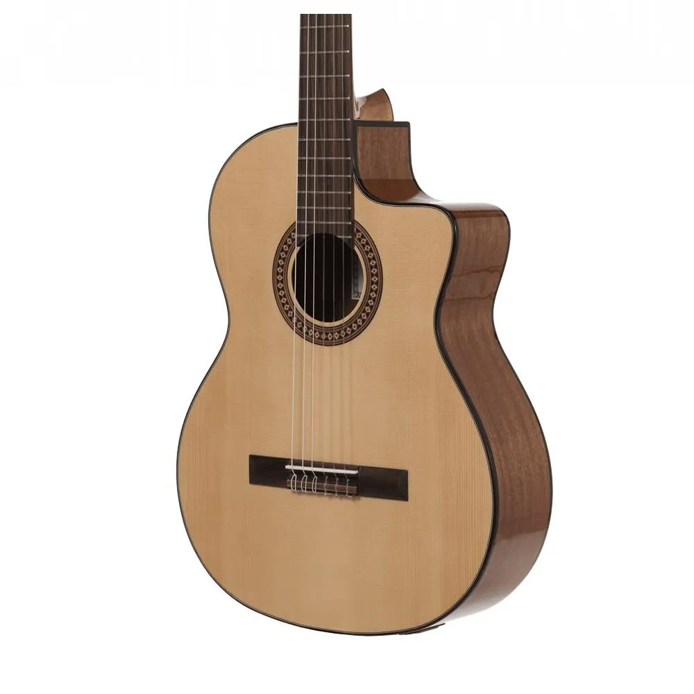 Katoh MCG20 Classical Guitar Cutaway Acoustic / Electric Classical Guitar - Image 3