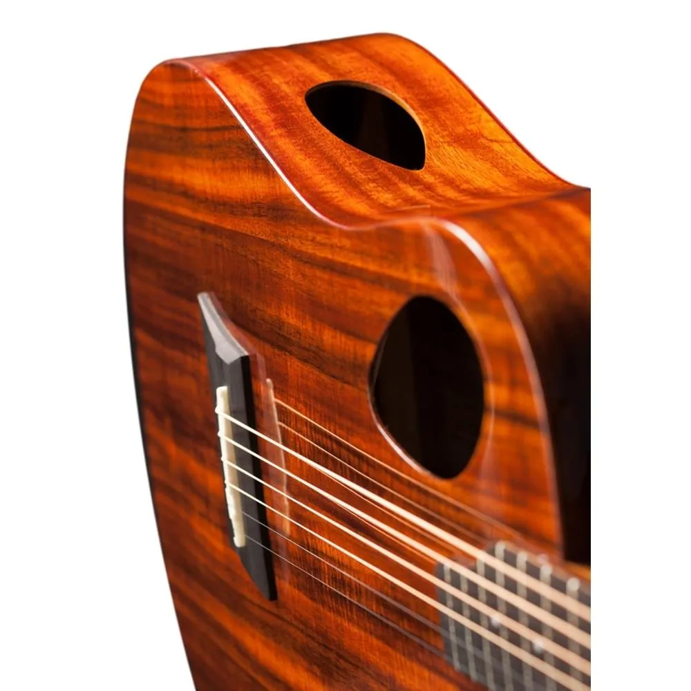 Michael Kelly Acoustic Electric Guitar Forte Koa Junior + Gig Bag - Image 3
