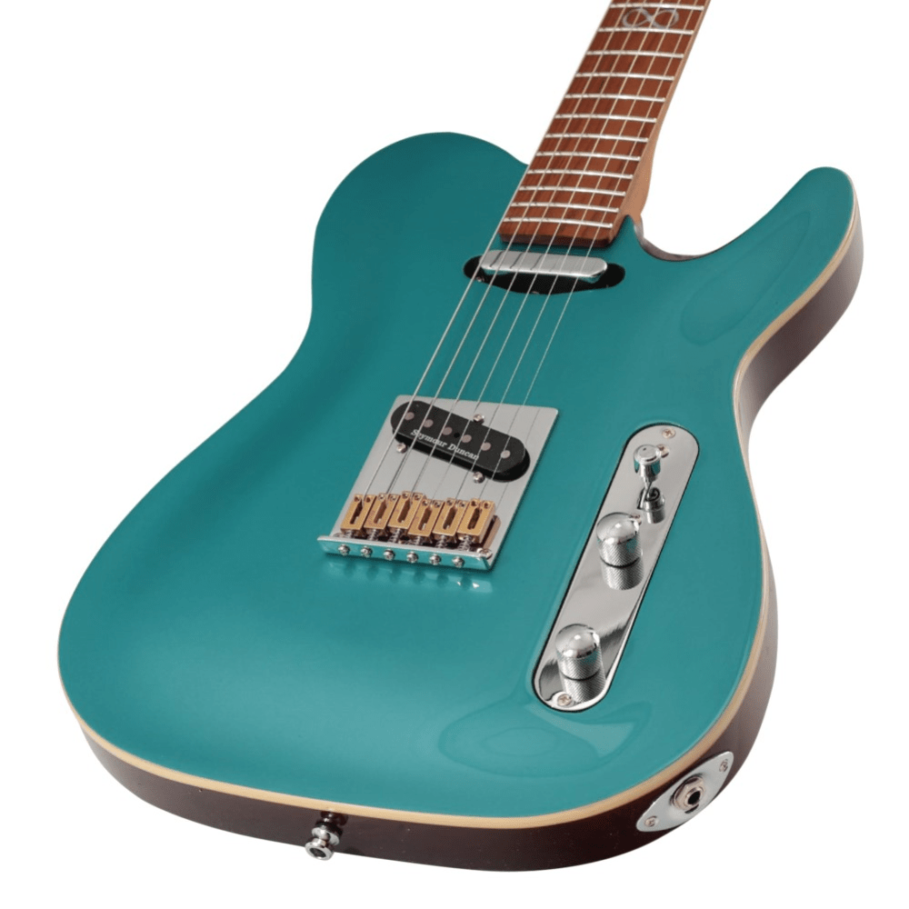 Chapman ML3 Pro Traditional Electric Guitar – Liquid Teal Gloss - Image 3