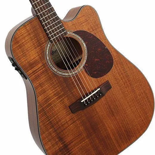 Cort MR710F-ABW Australian Blackwood Dreadnought Acoustic-Electric Guitar - Image 3