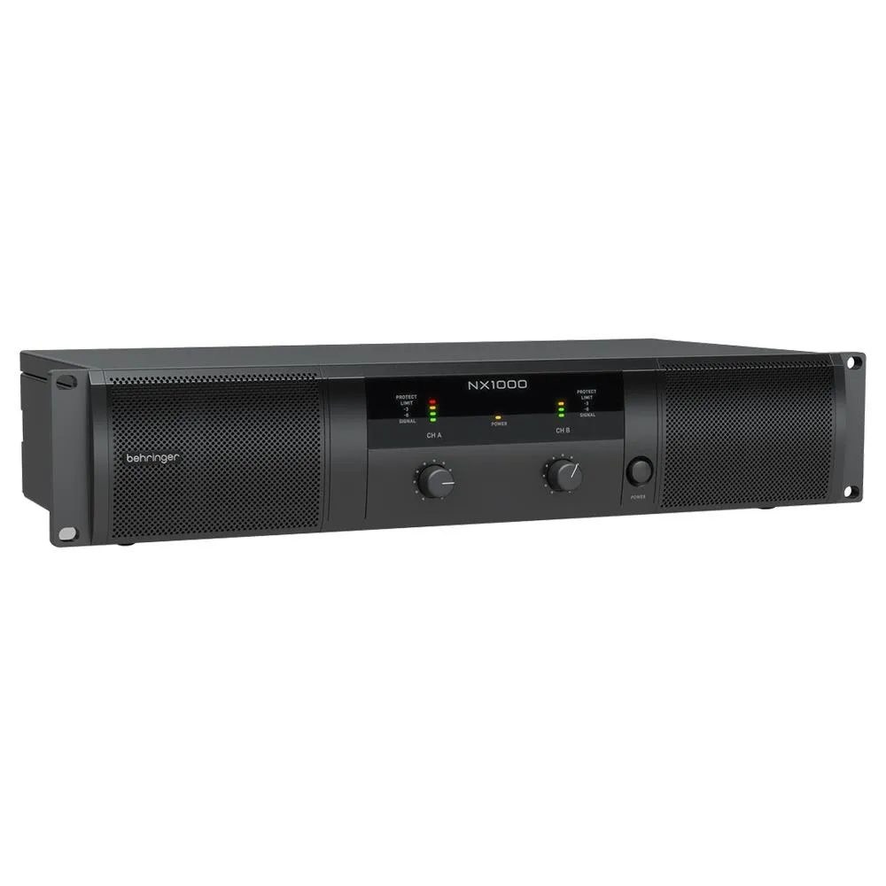 The Behringer Ultra-Lightweight NX1000 Power Amplifier With Smart Sense - Image 3