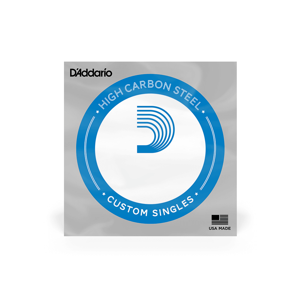 5 x D'Addario PL019 Single Plain Steel .019 Acoustic or Electric Guitar Strings - Image 3