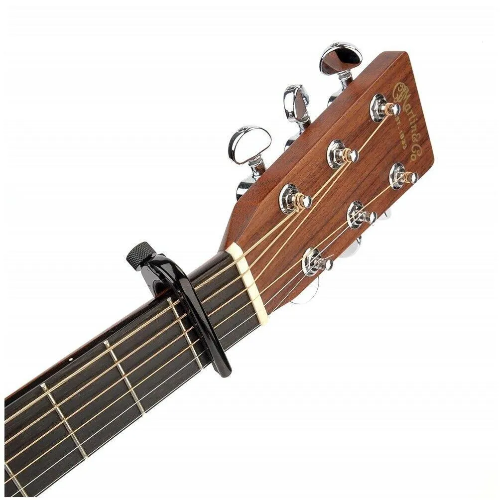 Planet Waves NS Capo Pro (Black) for 6 or 12 String Acoustic / Electric Guitars - Image 3