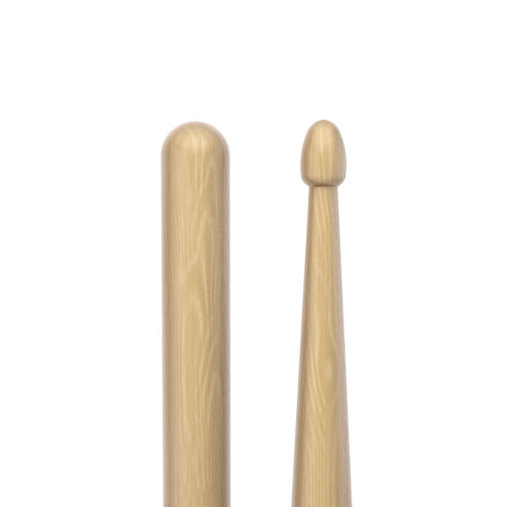 Promark Rebound 7A .535" Hickory Acorn Wood Tip - Image 3