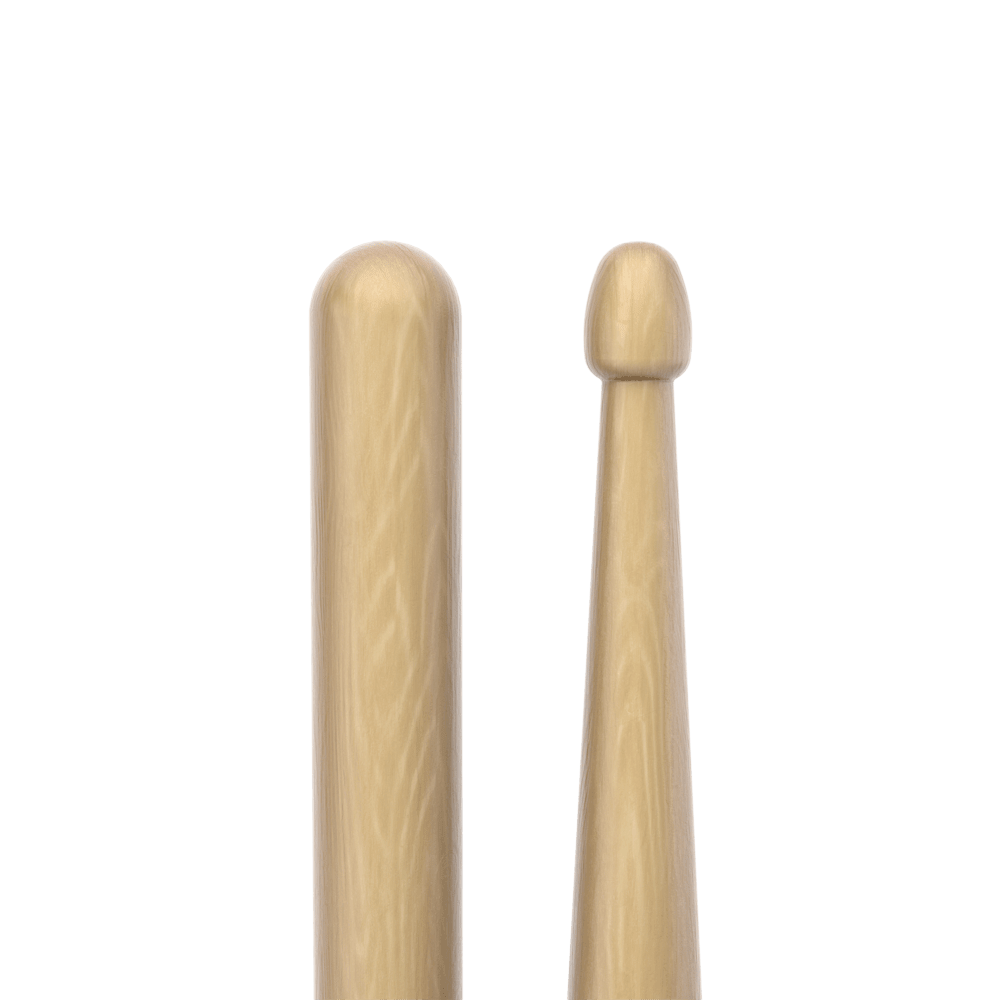 Promark Rebound 5B .595" Hickory Acorn Wood Tip - Image 3