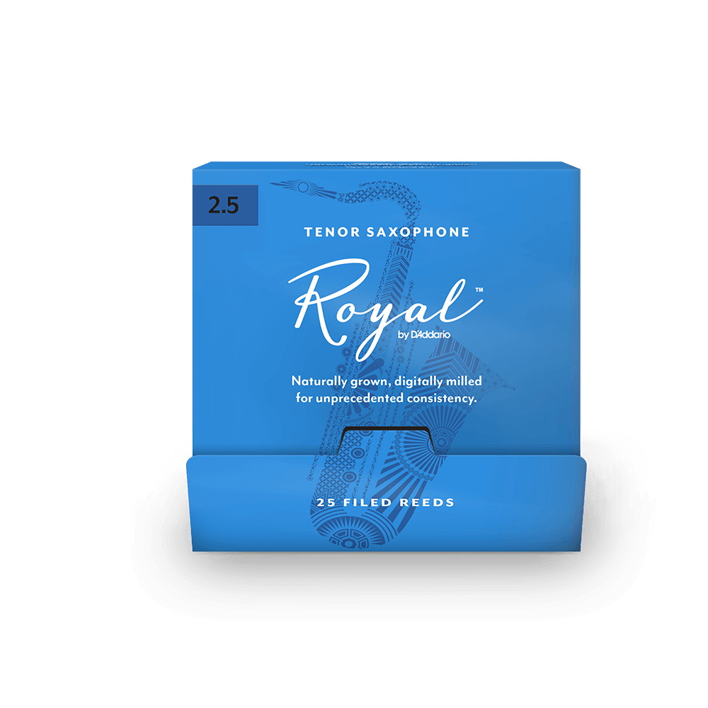 Royal by D'Addario Tenor Saxophone Reeds, #3.0, 25-Count Single Reeds - Image 3