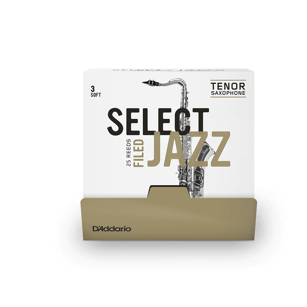 D'Addario Select Jazz Filed Tenor Saxophone Reeds, Strength 3 Soft, 25 Box - Image 3