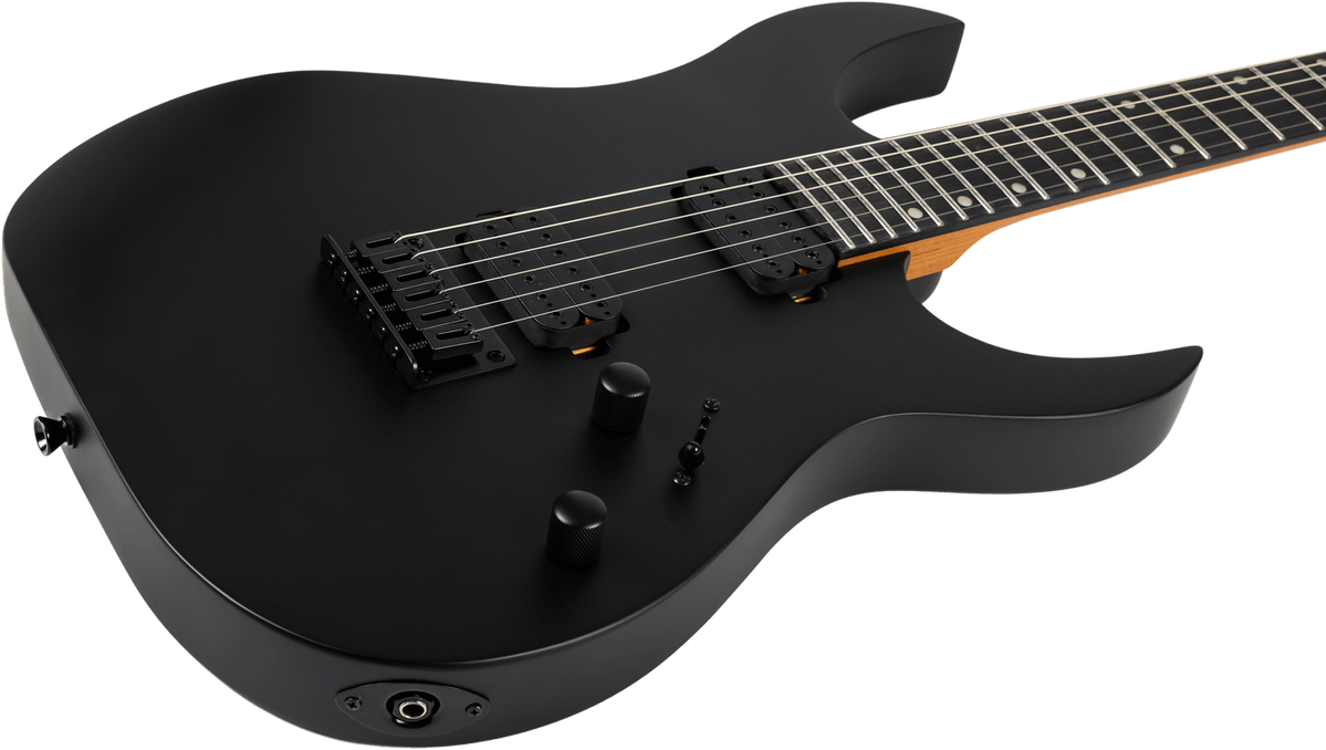 Spira S-400 MBK Electric Guitar - Shred Machine - Satin Black - Image 3