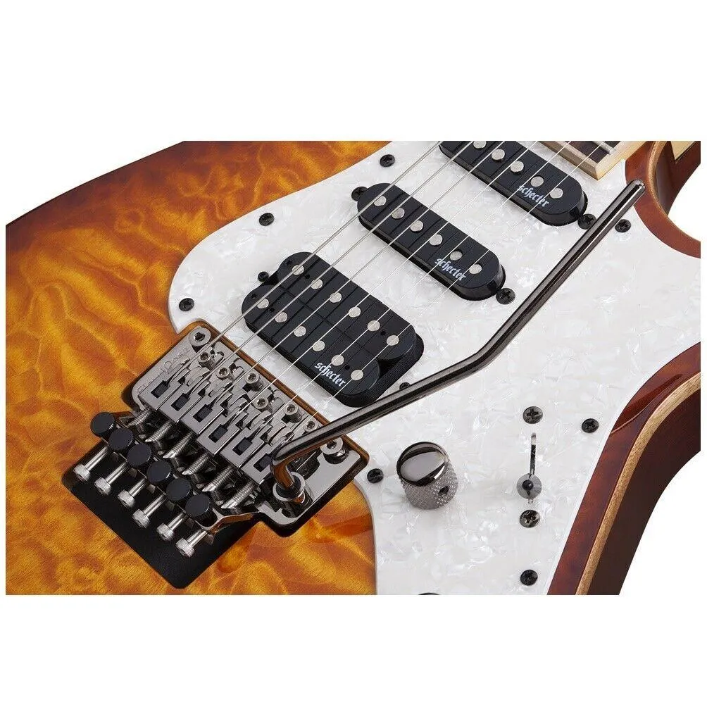 Schecter Banshee- 6 FR Extreme Electric Guitar Vintage Sunburst 40% off RRP - Image 3