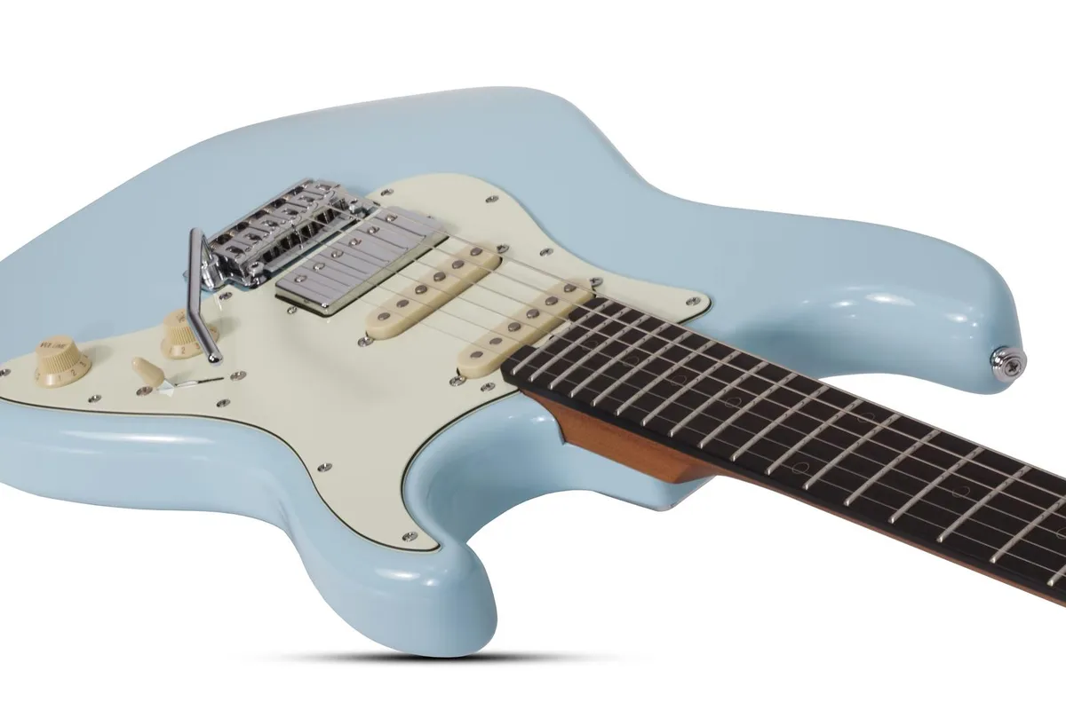 Schecter Nick Johnston Traditional HSS Electric Guitar - Atomic Frost - Image 3