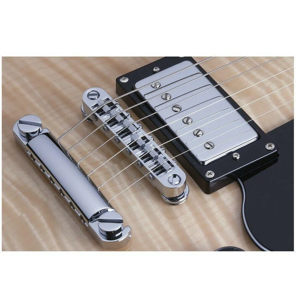 Schecter Solo-II Custom Electric Guitar - Ebony/Gloss Natural - 655 RRP $2,249 - Image 3